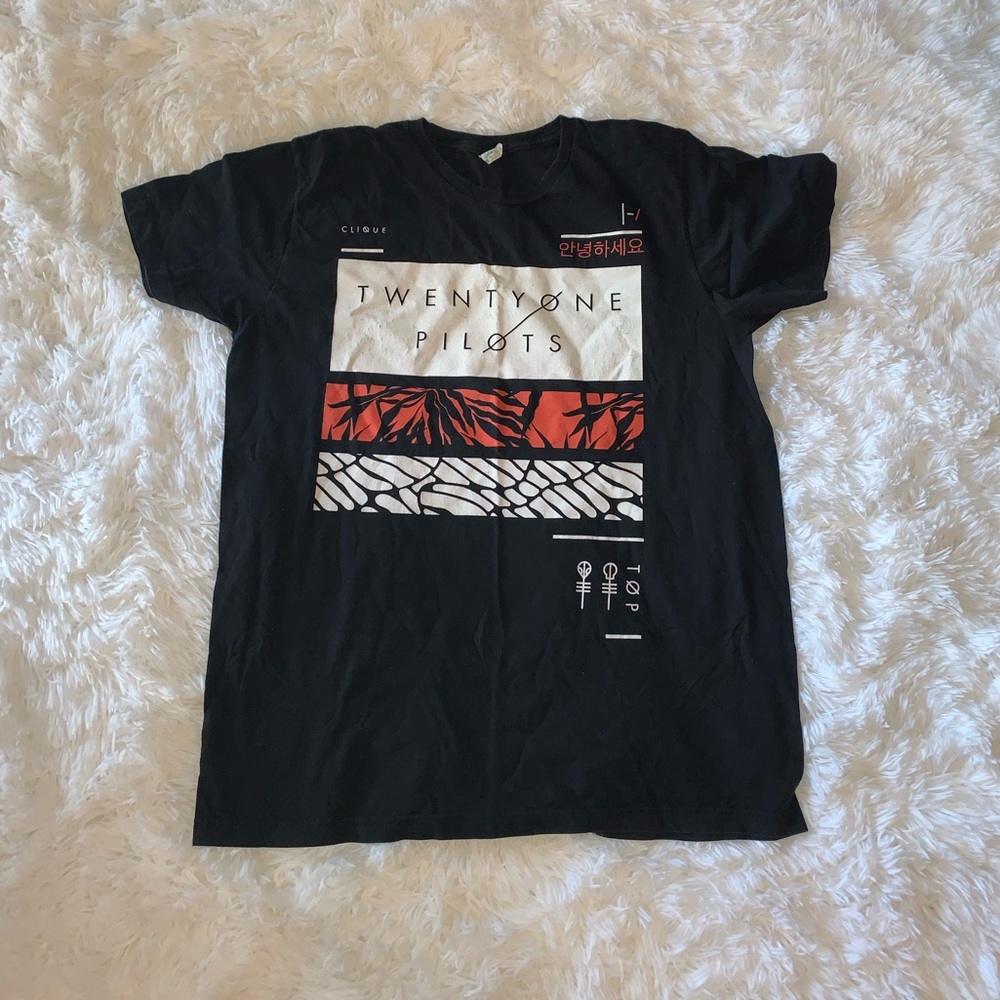 Large Twenty One Pilots T-Shirt